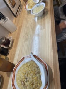 同期とご飯