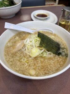 締めのラーメン