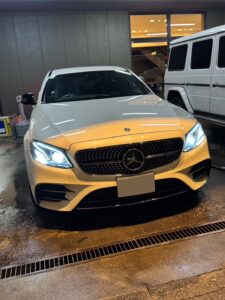 祝ご納車☆メルセデスAMG E43セダン　茨城県　S様