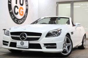 2015y SLK200 エクスクルーシブ ダイナミックハンドリング&AMGスポーツ&レーダーセーフティパッケージ 278万円入庫！1月26日