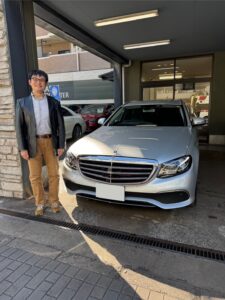 祝ご納車☆メルセデスベンツ E400 4MATIC ステーションワゴン　千葉県　U様！